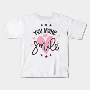 You Make Me Smile Kids T-Shirt